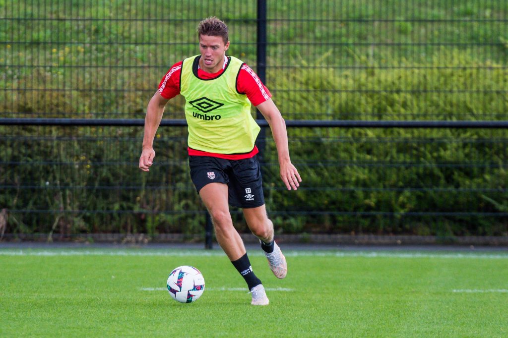 Portrait de Baptiste Guillaume, nouveau joueur de Guingamp