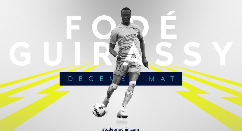 Le Stade Briochin engage deux jours : Fodé Guirassy et Ryan Sabry