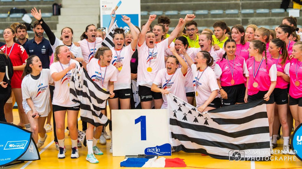 Lycée du Léon sacré champion de France UNSS