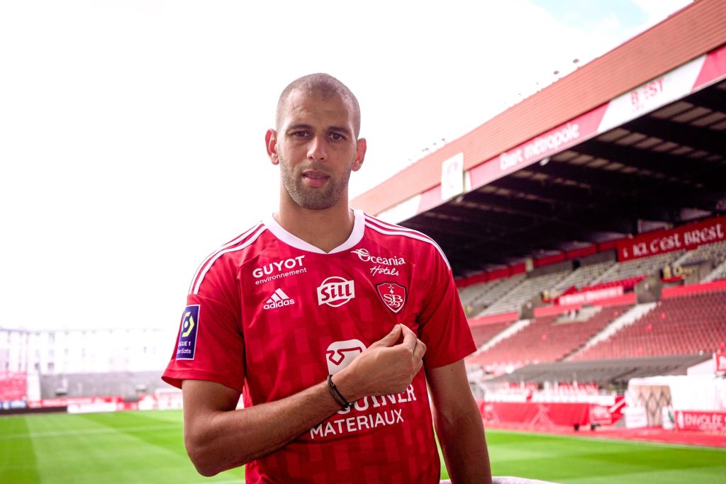 Islam Slimani signe au Stade Brestois 29