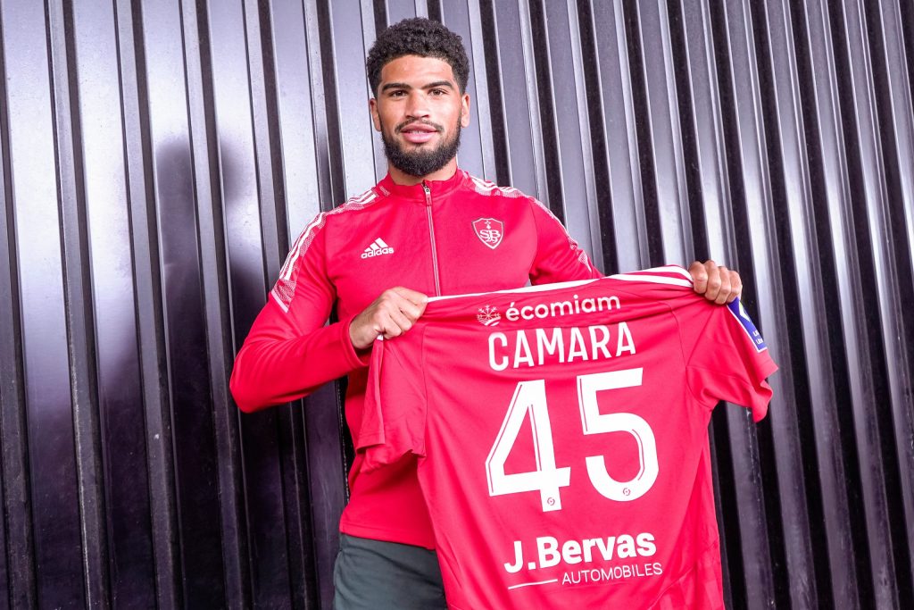Présentation de Mahdi Camara, nouveau joueur du Stade Brestois